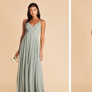 Birdy Grey Kaia Bridesmaid Dress & Robe | Sage